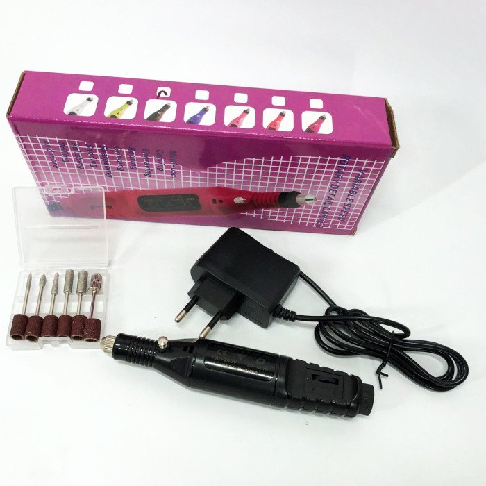 Ручний фрезер для нігтів SmartUs CBM-033 для манікюру та педикюру в домашніх умовах. Колір: чорний