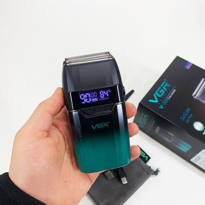 Електробритва VGR V-308 GREEN шейвер