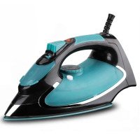 Парова праска Domotec MS-1193G керамічна підошва паровий удар вертикальне відпарювання 1200Вт