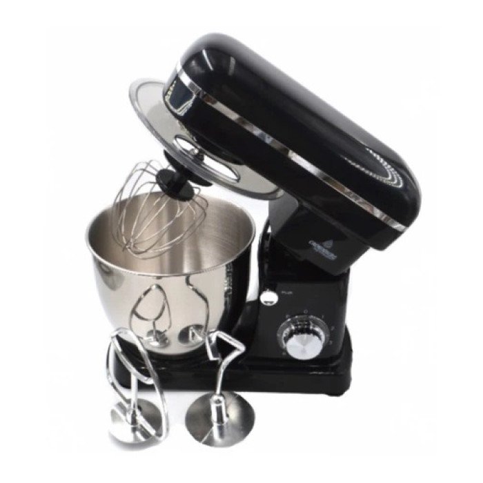 Кухонний комбайн Crownberg CB-3405 2200 Вт, Планетарний тістоміс з чашею на 5л і 6 швидкостей