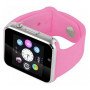 Смарт-годинник Smart Watch A1 розумний електронний зі слотом під sim-карту + карту пам'яті micro-sd. Колір: рожевий