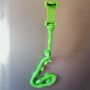 Гнучкий тримач для телефону з універсальними присосками Cute Worm Lazy Holder. Колір: зелений