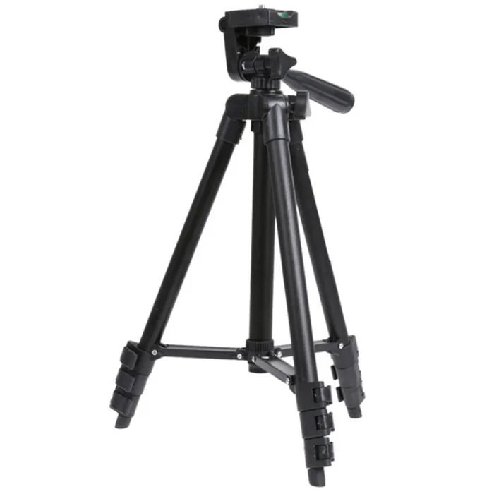 Штатив для телефону та фотоапарата Tripod 3120 PRO портативний трипод 0,35-1.02м висота. Колір: чорний