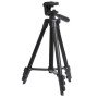 Штатив для телефону та фотоапарата Tripod 3120 PRO портативний трипод 0,35-1.02м висота. Колір: чорний