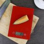 Ваги кухонні DOMOTEC MS-912 Glass, ваги харчові, кулінарні ваги, компактні ваги. Колір: червоний