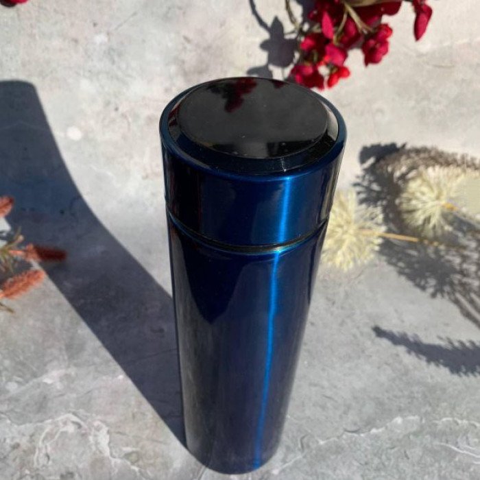 Розумний дитячий термос з датчиком індикатором температури, Розумний термос з екраном, Термос для чаю