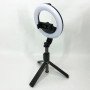 Монопод з кільцевою лампою 16 см (трипод, c bluetooth) L07