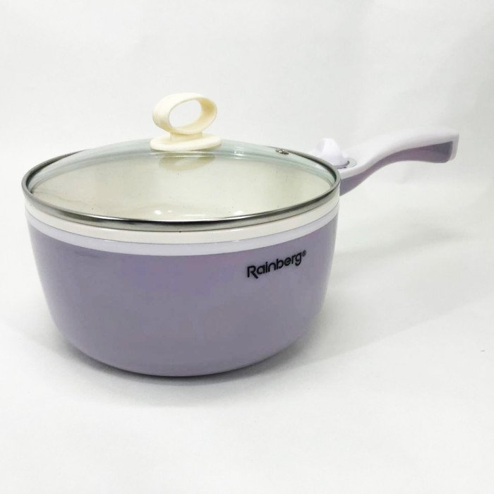 Пароварка-скороварка Rainberg RB-2218 електрична нержавіюча. Колір: фіолетовий