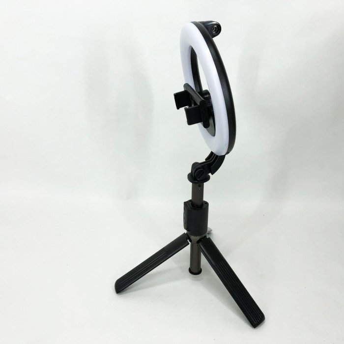 Монопод з кільцевою лампою 16 см (трипод, c bluetooth) L07