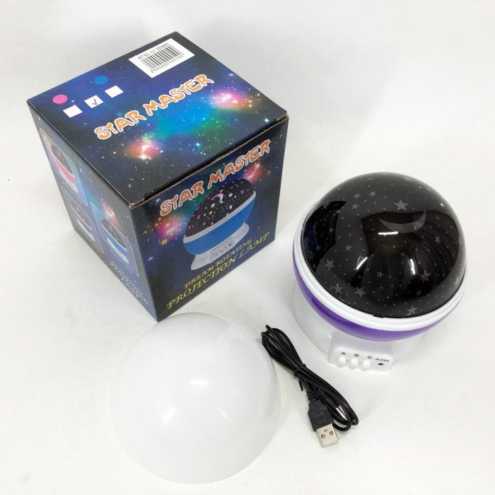 Проектор зоряного неба Star Master Big Dream, Зоряне небо прожектор, домашній. Колір: фіолетовий
