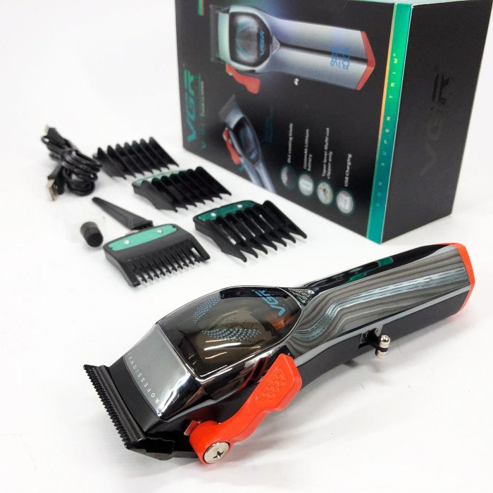 Машинка для стрижки волосся VGR V-647 зі змінними насадками, Машинка для стрижки для дому