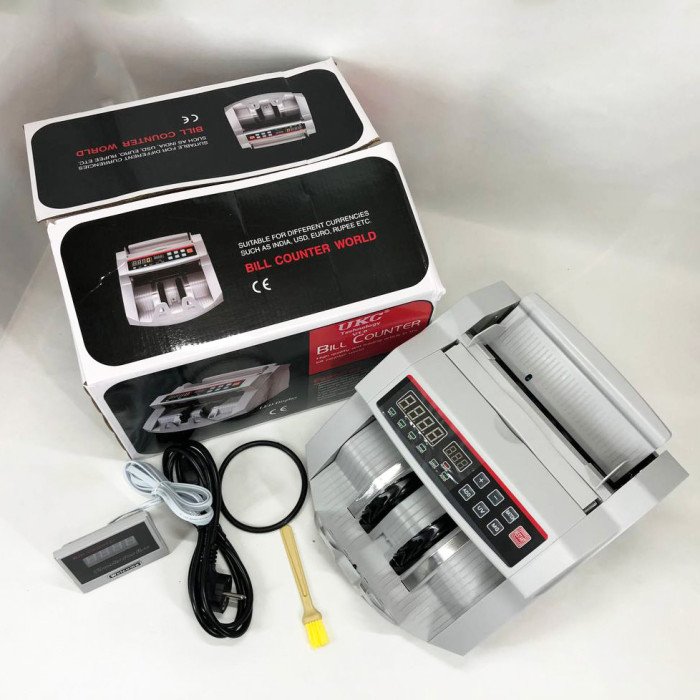 Рахувальна машинка Bill Counter UKC MG-2089, машинка для рахунку грошей з ультрафіолетовим детектором валют