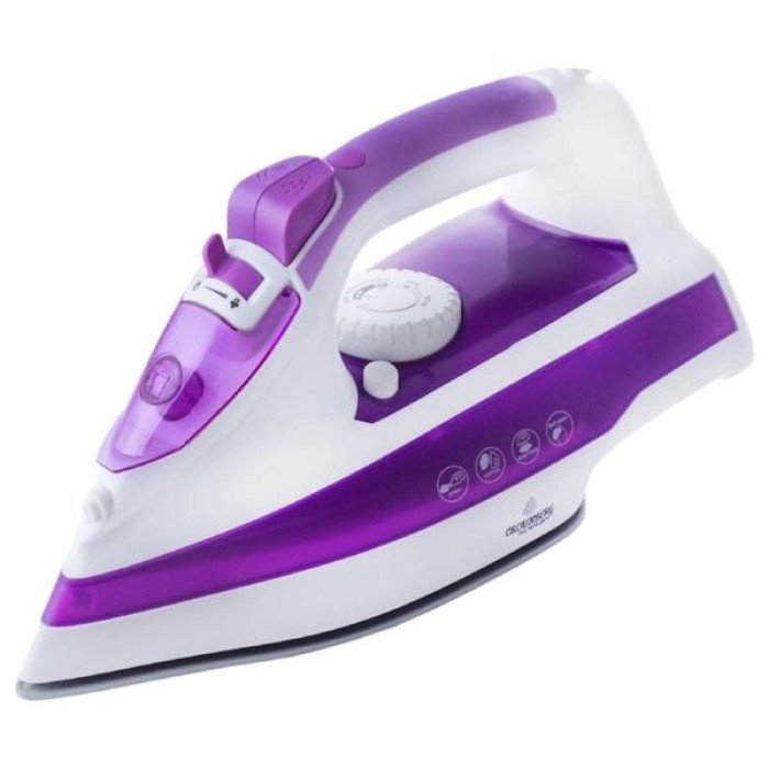 Праска парова з керамічним покриттям Crownberg CB-7445, праска-очисник, праска електрична