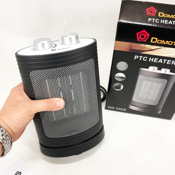 Дуйка DOMOTEC MS-5905 Ceramic 1500 Вт, тепловентилятор, обогреватель электрический, дуйчик обогреватель