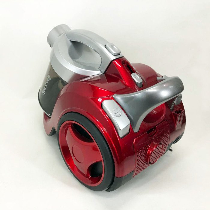 Хороший циклонний пилосос для дому з контейнером Rainberg RB-655 TB колбовий без мішка для сухого прибирання