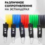 Гумовий еспандер для тренувань рук, Фітнес гумки 5 в 1, Фітнес петлі гумки еспандер