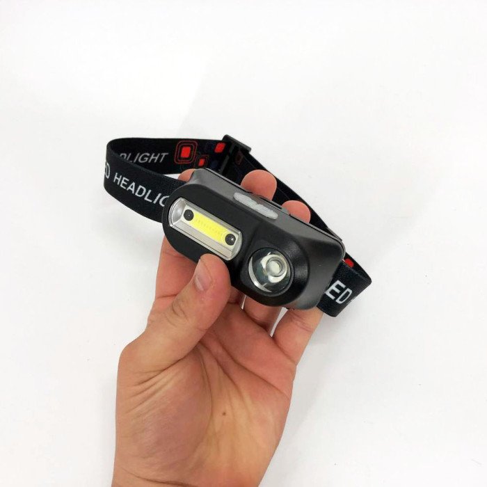 Налобний ліхтарик Bailong BL-1801A акумуляторний, світлодіодний ліхтарик налобний, ліхтар на лоб