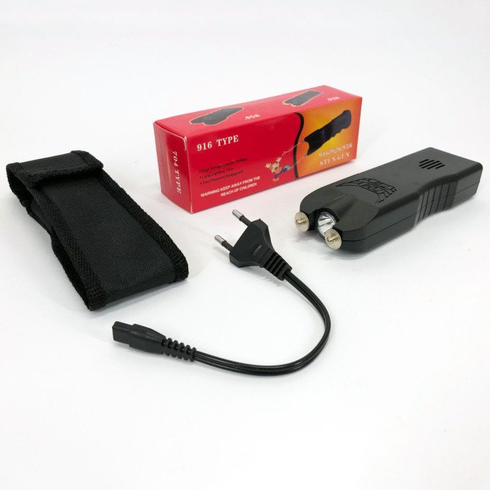 Тактичний світлодіодний ліхтарик-шокер Bailong BL-704-DJ