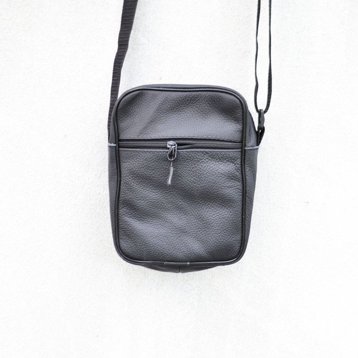 Набір 2 В 1! Сумка + Ліхтар! Якісна чоловіча сумка з натуральної шкіри + Тактичний ліхтар POLICE BL-X71-P50