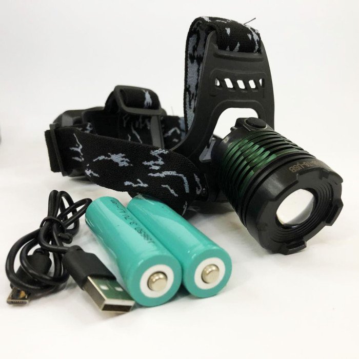 Налобний ліхтар POLICE BL-2188-T6, водонепроникний ліхтар, головний ліхтарик, потужний акумуляторний