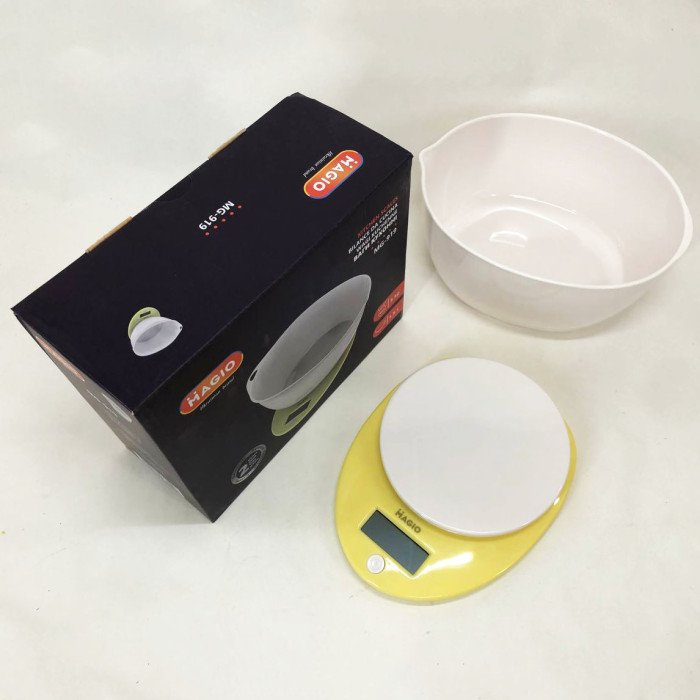 Ваги кухонні електронні з чашею Magio MG-919, ваги для кондитера, кухонні ваги міні