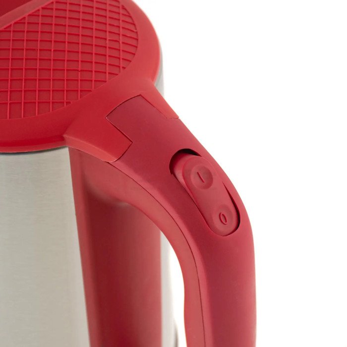 Електрочайник з нержавіючої сталі RAF R7883 2,3л. Колір: червоний