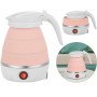 Електрочайник складаний Travel Folding 600ml. Колір: рожевий