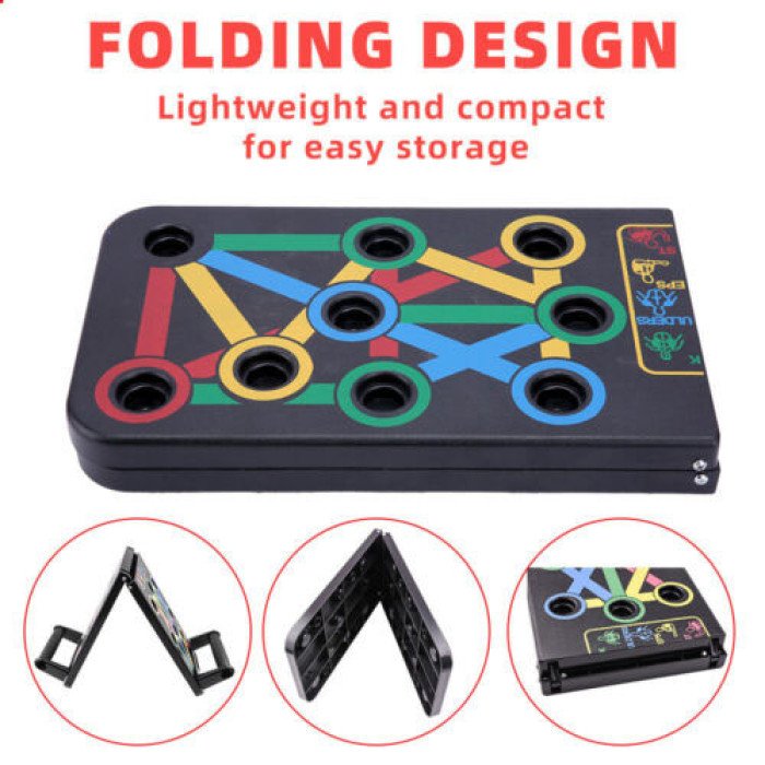 Дошка для віджимань Power Push, Тренажер для різних груп м'язів, Опори для віджимання