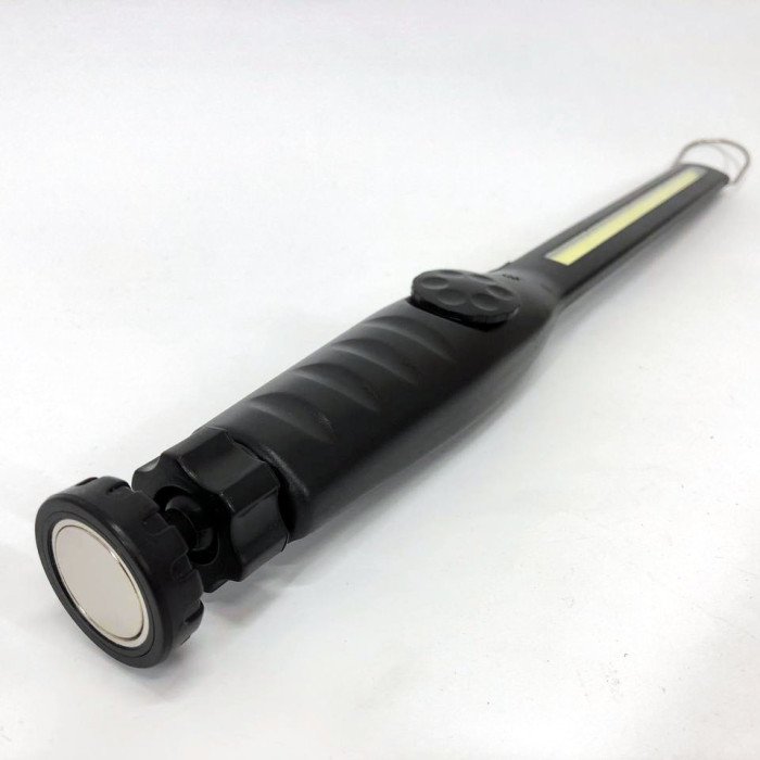 Ліхтар ручний акумуляторний Bailong BL-821 COB Ліхтарик з магнітом, ліхтар лампа кемпінговий