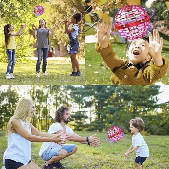 Літаючий куля зі світлом, Літаючий спіннер кулю flying spinner, Літаючий спіннер куля