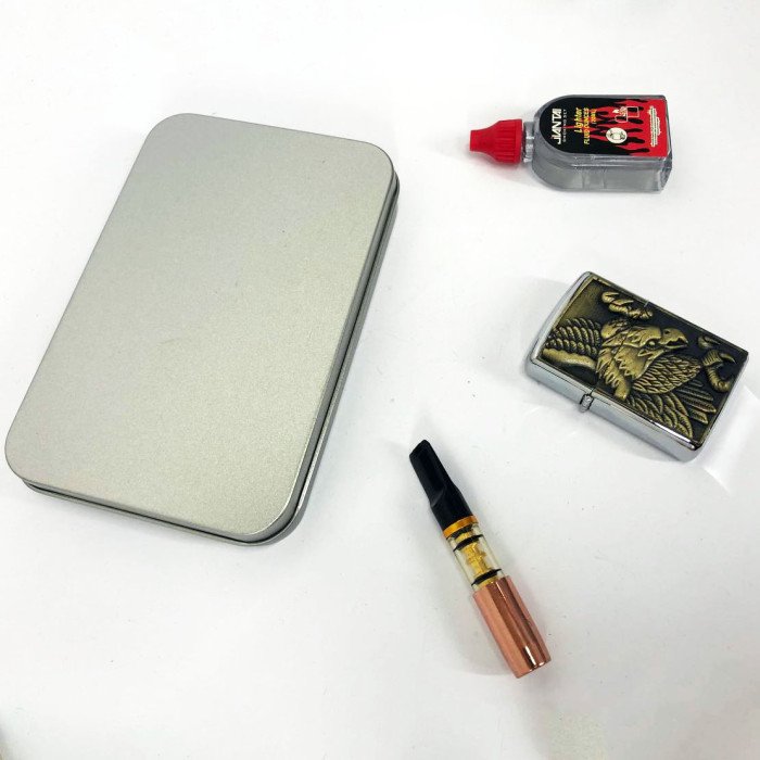 Запальничка бензинова в подарунковій коробці N8, незвичайна запальничка, сувенір запальничка