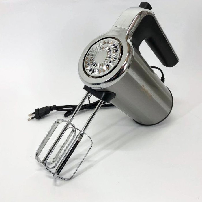 Міксер ручний електричний Rainberg RB-1012 600W Нержавіюча сталь, ручний міксер для кухні, потужний міксер