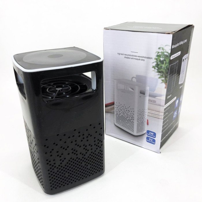 Лампа від комарів USB Bug Zapper Fly. Колір: чорний