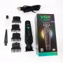 Акумуляторна машинка для стрижки VGR V-995 + 4 насадки, 2000 мАг, USB