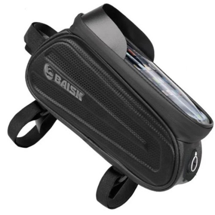 Велосумка F003/221G на кермо з відділенням під смартфон 23.5x10x14см