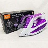 Праска з керамічною підошвою RAF R.1233 потужність 2200Вт 320 мл purple