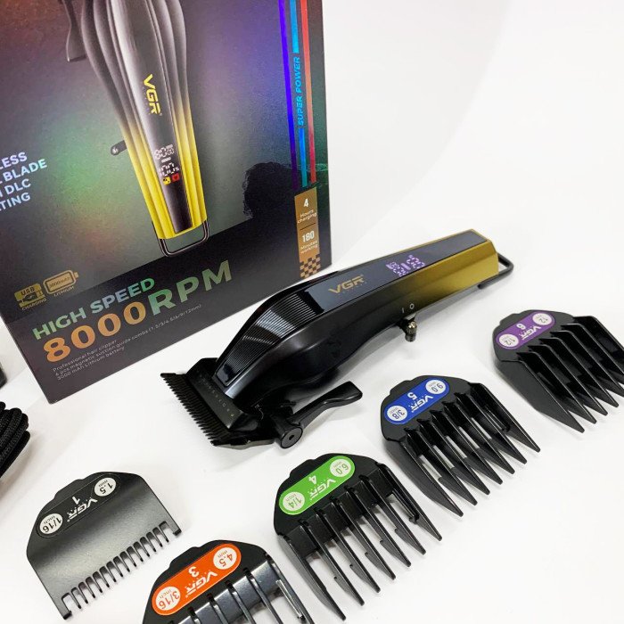 Акумуляторна машинка для стрижки VGR V-273 GOLD