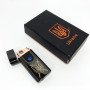 Електрична та газова запальничка Україна з USB-зарядкою HL-432, сенсорна запальничка. Колір: чорний