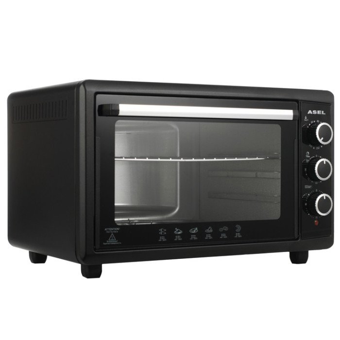 Електрична піч ASEL AF-50-23. Колір: чорний