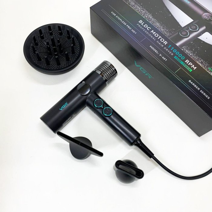 Фен професійний VGR V-401 BLACK