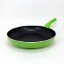 Сковорода антипригарна Con Brio 24 см СВ-2414, сковорода з товстим дном. Колір: зелений