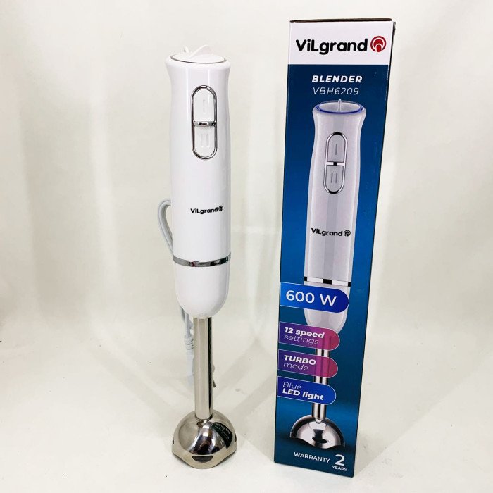 Блендер ViLgrand VBH6209. Колір: білий