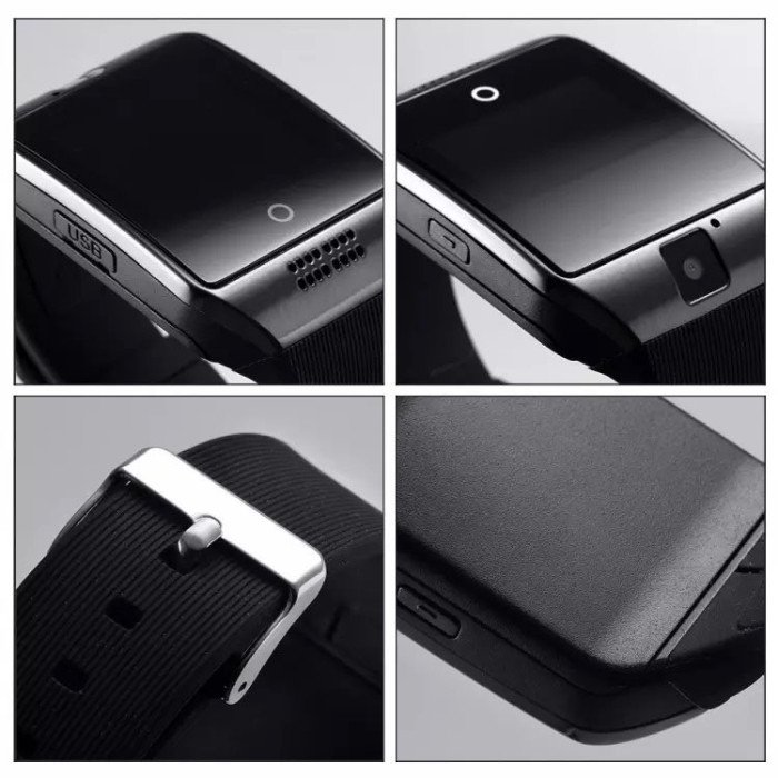 Смарт-годинник Smart Watch Q18. Колір: чорний