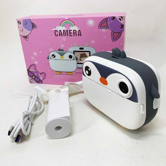 Дитячий фотоапарат з термодруком M05 GREY