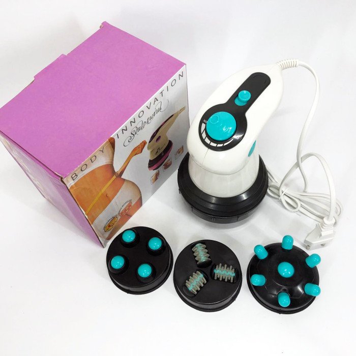 Масажер Для Тіла Інфрачервоний Антицелюлітний Body Innovation Sculptural 4 Насадки MA-118-2