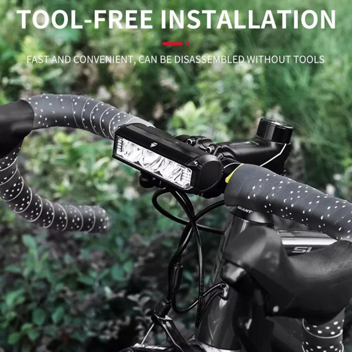 Велофара потужна EOS610-3LED, 900LM