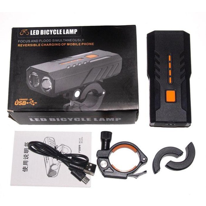 Велофара BC25S, 300LM