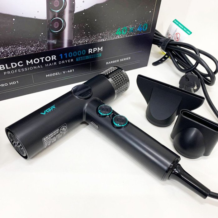 Фен професійний VGR V-401 BLACK