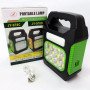 Ліхтар переносний JY-978D-LED+12COB, power bank, ліхтар світлодіодний прожектор. Колір: зелений