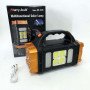 Ліхтар кемпінговий з сонячною панеллю та повербанком HB-1678-2х8LED-6COB, ліхтар кемпінговий світлодіодний